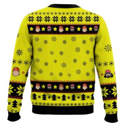 Hooktab The Mega Powers WWE Ugly Christmas Sweater