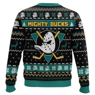 Hooktab The Mighty Ducks Ugly Christmas Sweater
