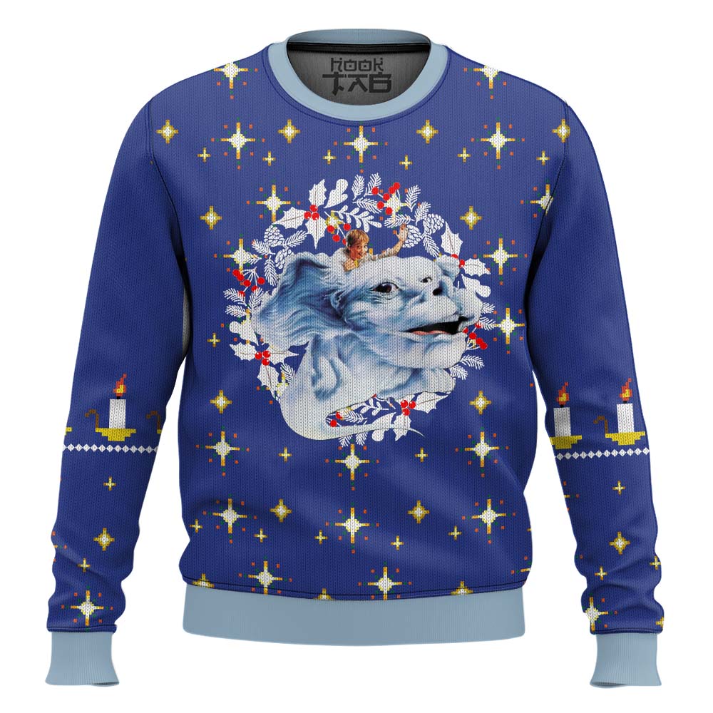 Hooktab The Never Ending Story Ugly Christmas Sweater Hooktab The Never Ending Story Ugly Christmas Sweater