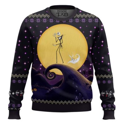 The Nightmare Before Christmas Jack Skellington Ugly Christmas Sweater
