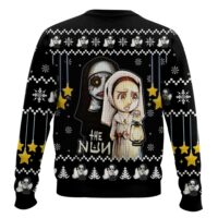 Hooktab The Nun Ugly Christmas Sweater
