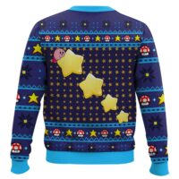 Hooktab The Pink Hero Kirby's Dream Land Ugly Christmas Sweater