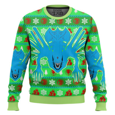 The Queen Xenomorph Aline Ugly Christmas Sweater