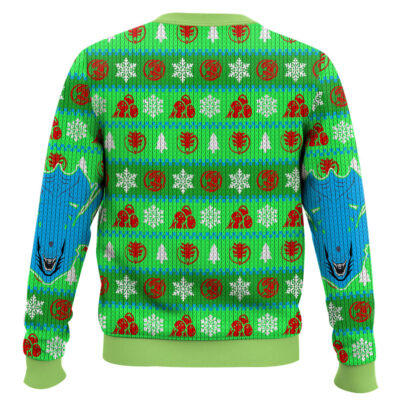 Hooktab The Queen Xenomorph Aline Ugly Christmas Sweater