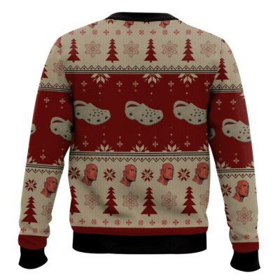 Hooktab The Rock Crock Meme WWE Ugly Christmas Sweater