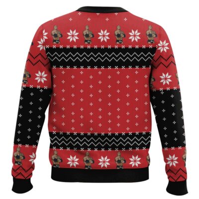 Hooktab The Rock Jingle Bell Rock WWE Ugly Christmas Sweater