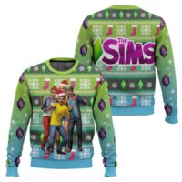 Hooktab The Sims Ugly Christmas Sweater