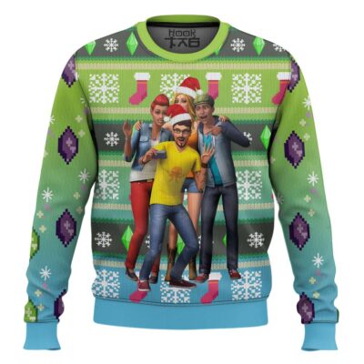 The Sims Ugly Christmas Sweater