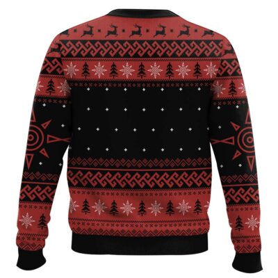 Hooktab The Strongest Dragon WarGreymon Digimon Ugly Christmas Sweater