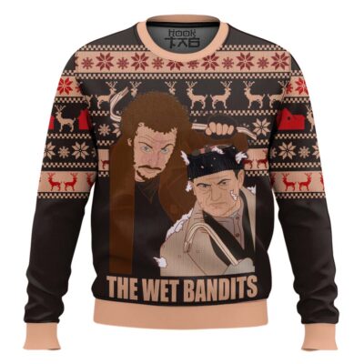 The Wet Bandits Home Alone Ugly Christmas Sweater