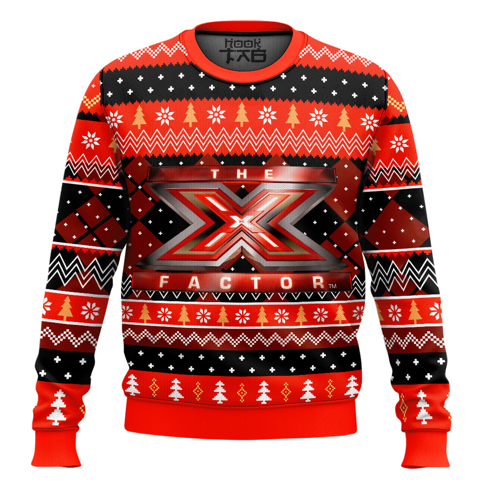 Hooktab The X Factor Ugly Christmas Sweater Hooktab The X Factor Ugly Christmas Sweater