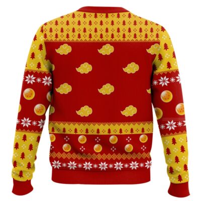 Hooktab This Holiday We’re Playing Ball Dragon Ball Ugly Christmas Sweater
