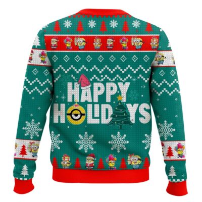 Hooktab “This Is An Ugly Sweater” Minions Ugly Christmas Sweater