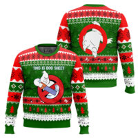 Hooktab This Is Boo Sheet Ghostbusters Ugly Christmas Sweater