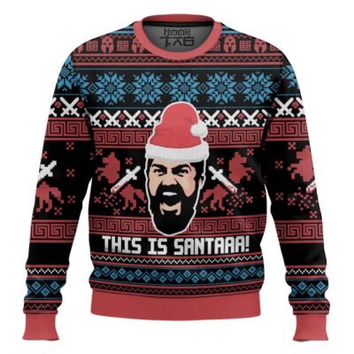 This Is Santaaa 300 Ugly Christmas Sweater