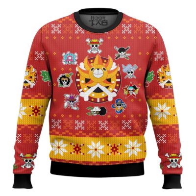 Thousand Sunny One Piece Ugly Christmas Sweater