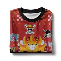 Hooktab Thousand Sunny One Piece Ugly Christmas Sweater
