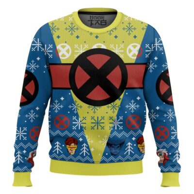 Three Wise Mutants X-men Marvel Ugly Christmas Sweater