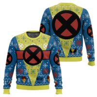 Hooktab Three Wise Mutants X-men Marvel Ugly Christmas Sweater