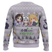 Hooktab Tiime For A Beer Miss Kobayashi's Dragon Maid Ugly Christmas Sweater