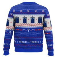 Hooktab Time And Relative Dimension In Space Doctor Who Ugly Christmas Sweater