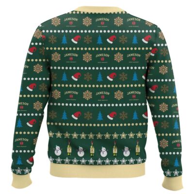 Hooktab Time To Drink Jameson Ugly Christmas Sweater