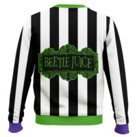Hooktab Tiny Beetlejuice Ugly Christmas Sweater