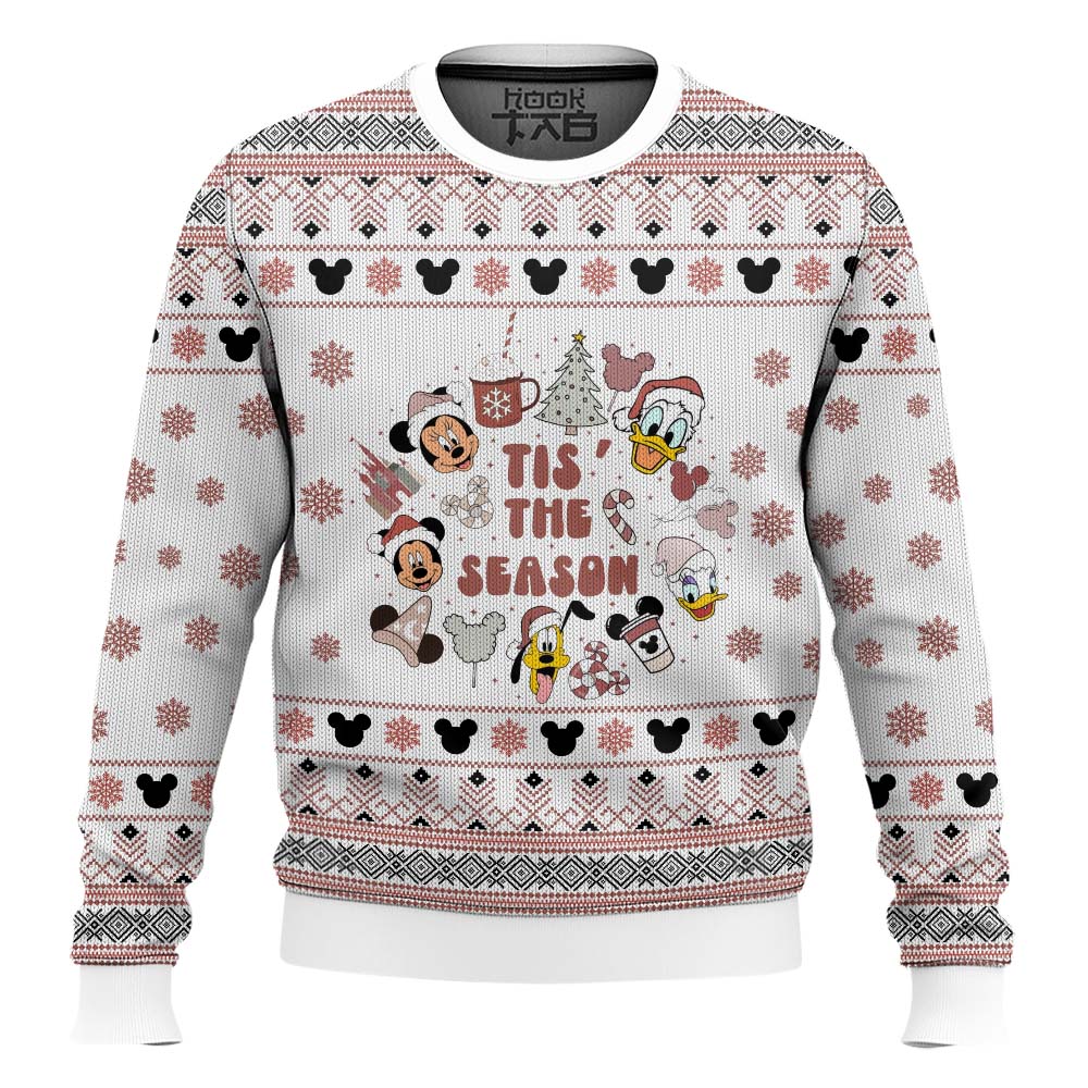 Hooktab Tis' The Season Ugly Christmas Sweater Hooktab Tis' The Season Ugly Christmas Sweater
