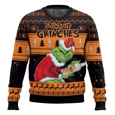 Tito’s Drink Up Grinches Ugly Christmas Sweater