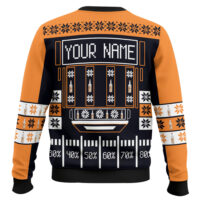 Hooktab Tito's Vodka - Custom Name Ugly Christmas Sweater