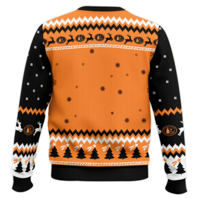 Hooktab Tito’s Vodka Heart Ugly Christmas Sweater