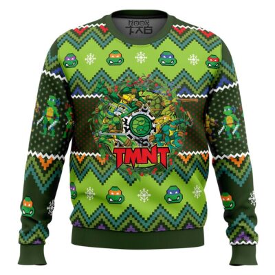 TMNT Teenage Mutant Ninja Turtles Ugly Christmas Sweater