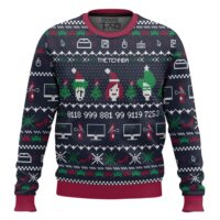 Hooktab TNETENNBA The IT Crowd Ugly Christmas Sweater