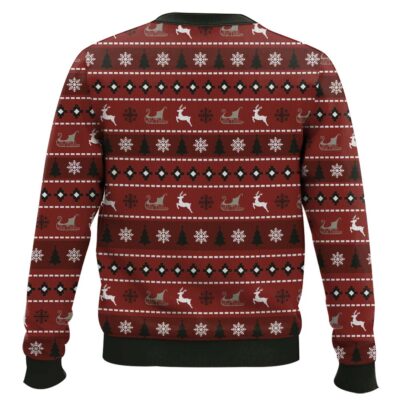 Hooktab Tony Montana Say Hello To My Little Friend Scarface Ugly Christmas Sweater