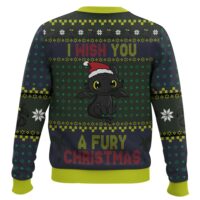 Hooktab Toothless Fury Christmas How To Train Your Dragon Ugly Christmas Sweater