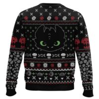 Hooktab Toothless How To Train Your Dragon Ugly Christmas Sweater