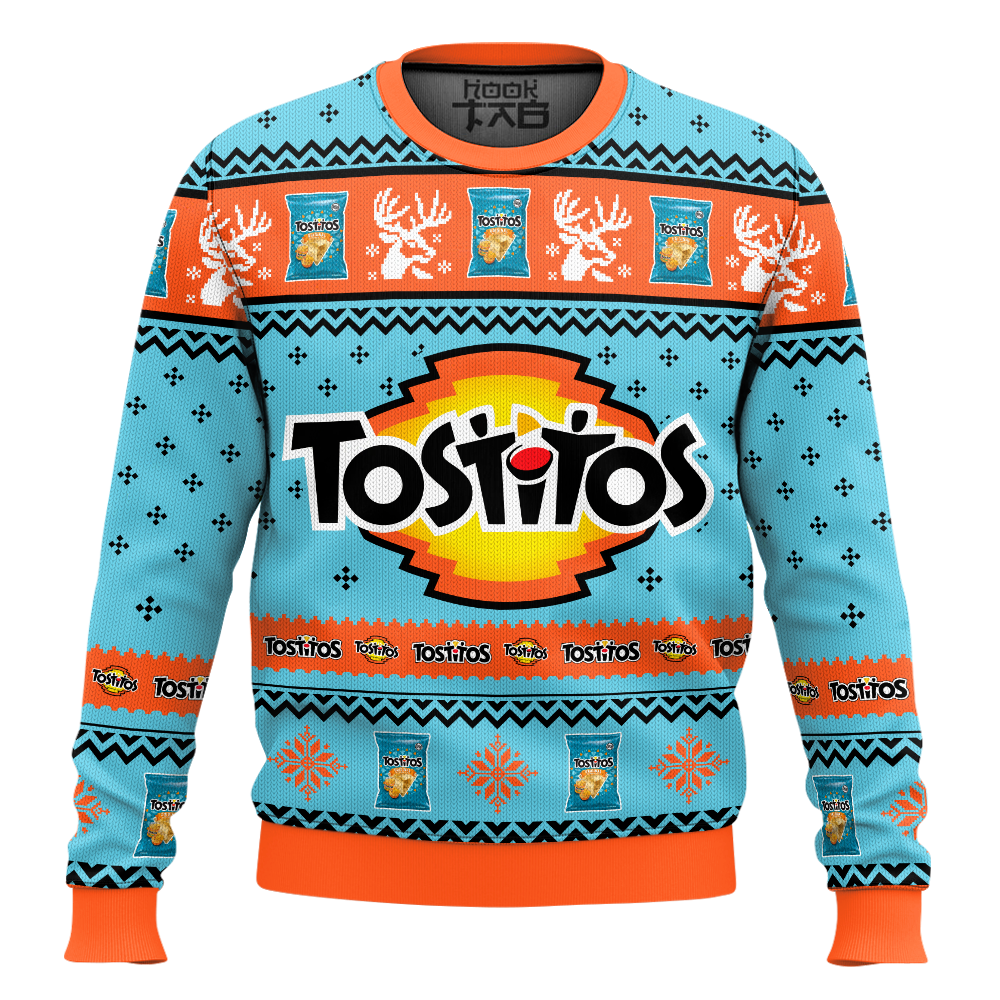 Hooktab Tostitos Ugly Christmas Sweater Hooktab Tostitos Ugly Christmas Sweater
