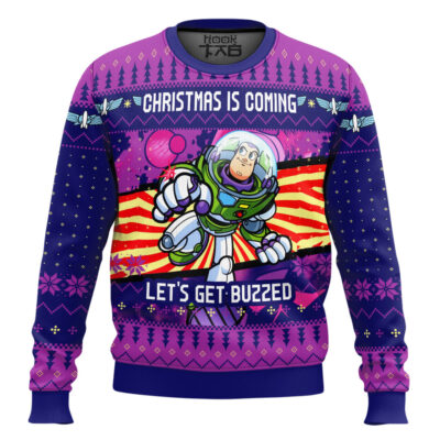 Toy Story Let Get Buzz Ugly Christmas Sweater