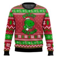 Hooktab Toy Story Merry Rex-mas Ugly Christmas Sweater
