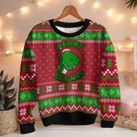 Hooktab Toy Story Merry Rex-mas Ugly Christmas Sweater