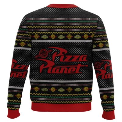 Hooktab Toy Story Pizza Planet Ugly Christmas Sweater