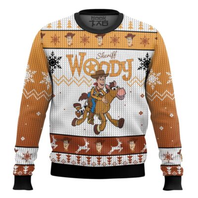 Toy Story Sheriff Woody Ugly Christmas Sweater