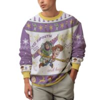 Hooktab Toy Story To Infinity And Beyond Ugly Christmas Sweater