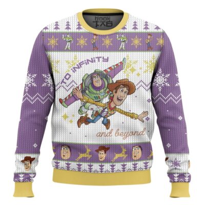Toy Story To Infinity And Beyond Ugly Christmas Sweater