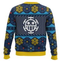 Hooktab Trafalgar D Water Law One Piece Ugly Christmas Sweater