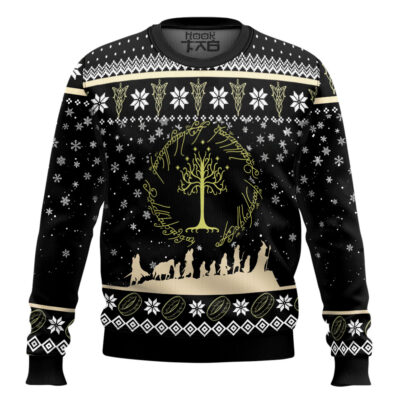 Tree Of Gondor Lord Of The Rings Ugly Christmas Sweater