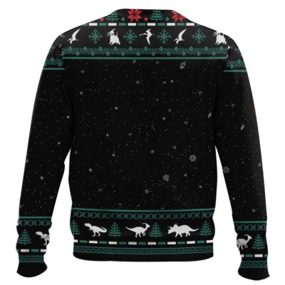 Hooktab Tree Rex Dinosaurs Ugly Christmas Sweater