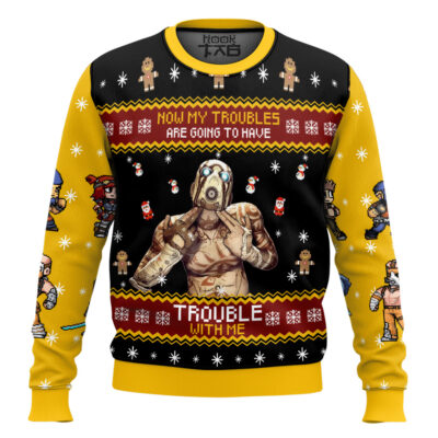 Trouble Borderlands Ugly Christmas Sweater
