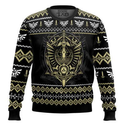 True Heroes Never Die The Legend Of Zelda Ugly Christmas Sweater