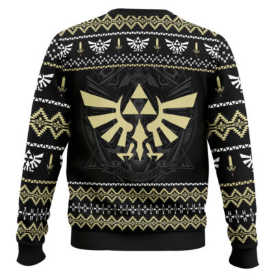 Hooktab True Heroes Never Die The Legend Of Zelda Ugly Christmas Sweater